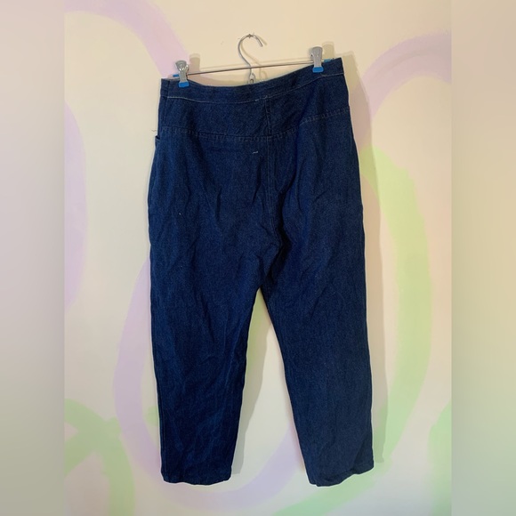 Vintage Handmade Denim Capris - Picture 1 of 2